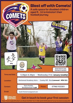 Comets SEND football