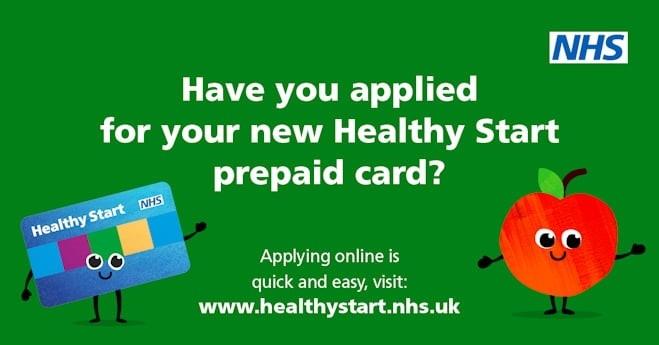 healthy start prepaid card image