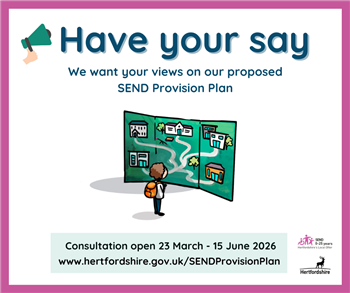 SEND Provision Plan consultation promo image