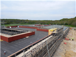 The Valley School roof construction