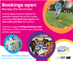 HAPPY Camps booking open